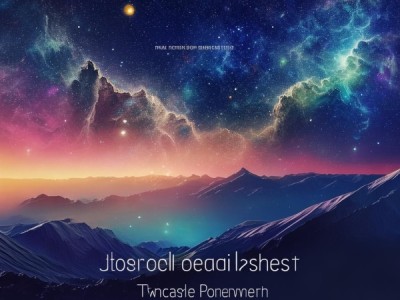 星空震撼商务通用动态PPT模板，商务场景中的视觉盛宴