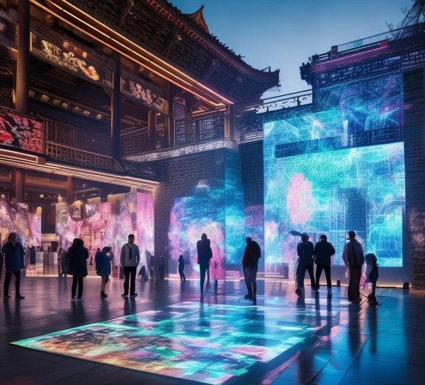 西安曲江数字展，创新与融合的未来