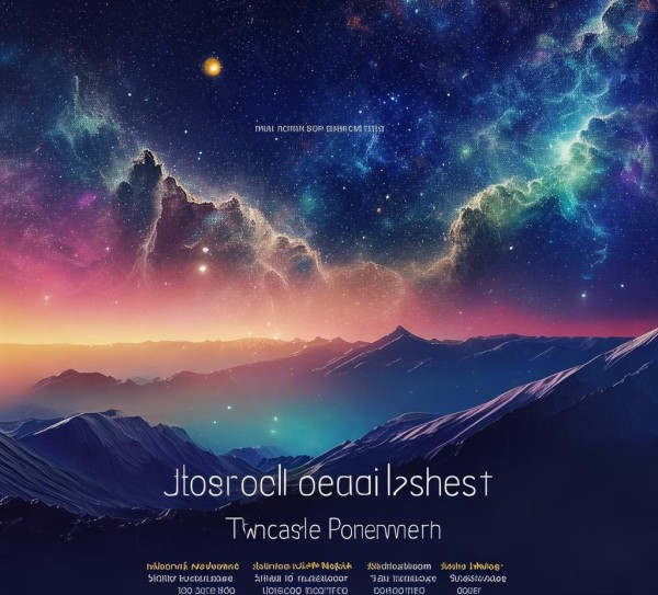 星空震撼商务通用动态PPT模板，商务场景中的视觉盛宴